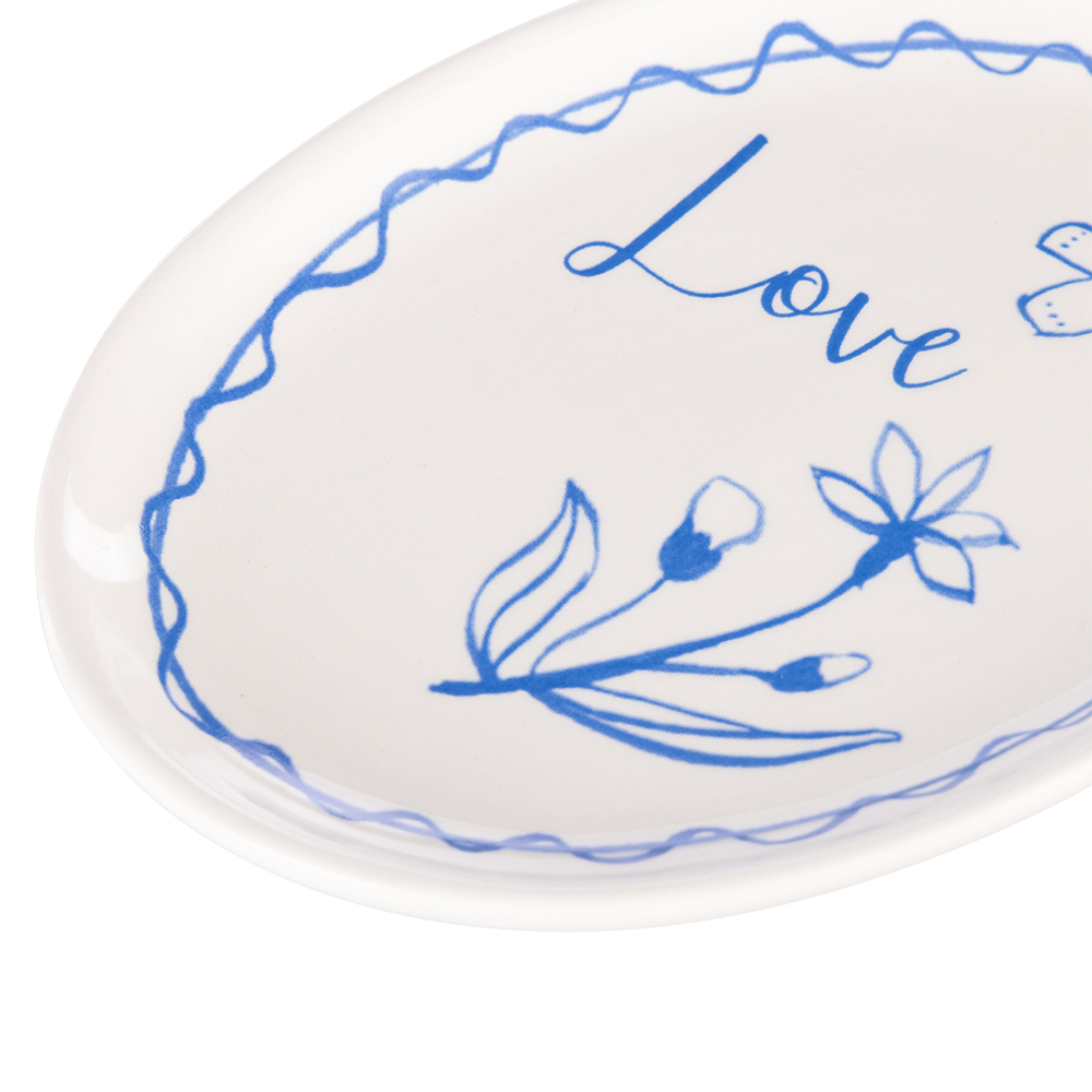 Emporium Bellamy Collection Little Plate Butterfly Oval