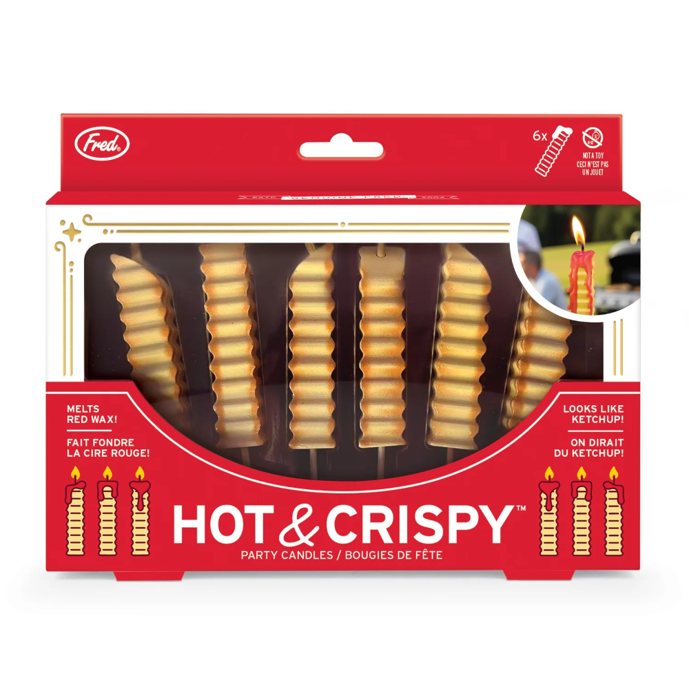 crinkle cup fry candles