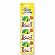 Sticker Garden Sheet Glossy Mice Camping