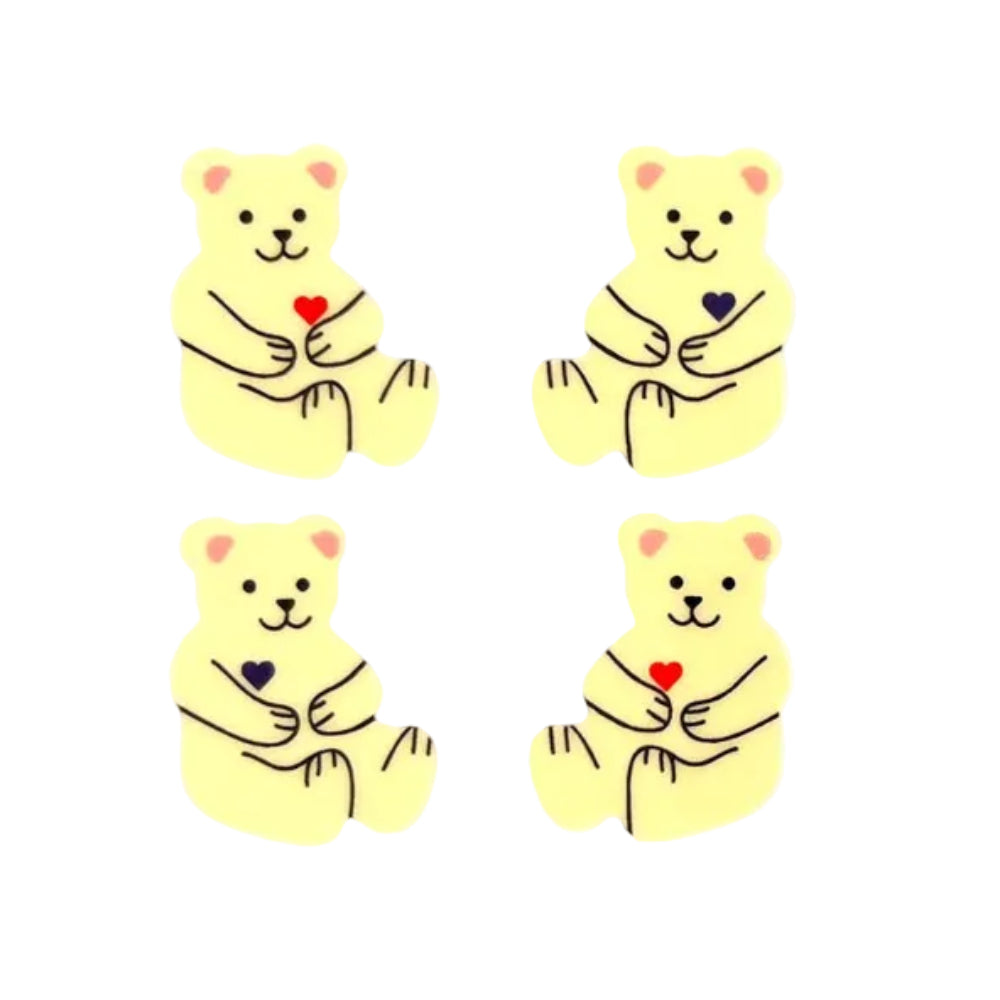 Sticker Garden Sheet Glow in the Dark Beary Cute