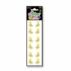 Sticker Garden Sheet Glow in the Dark Beary Cute