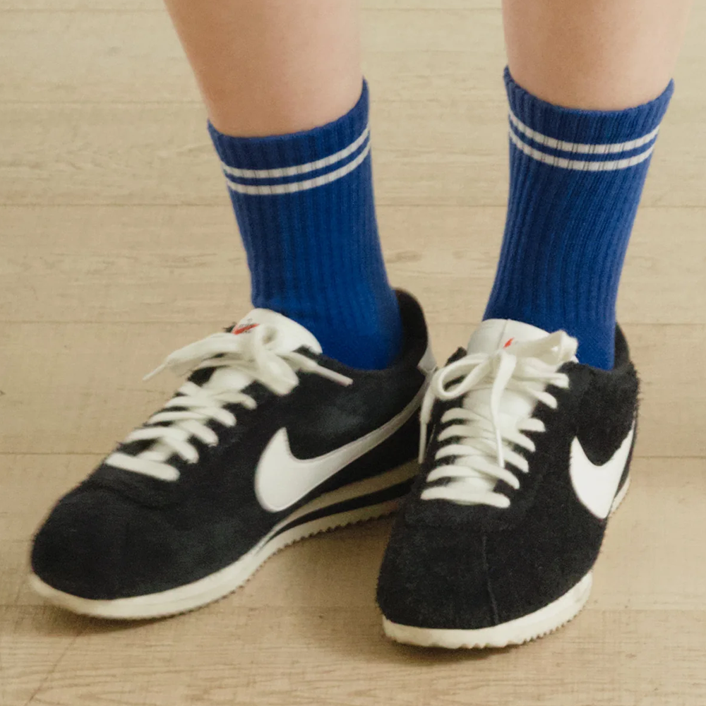 Le Bon Shoppe Socks Boyfriend Cobalt