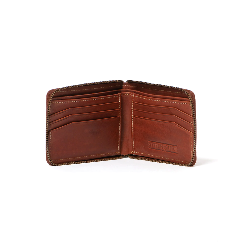 Stitch & Hide Leather Wallet William Maple