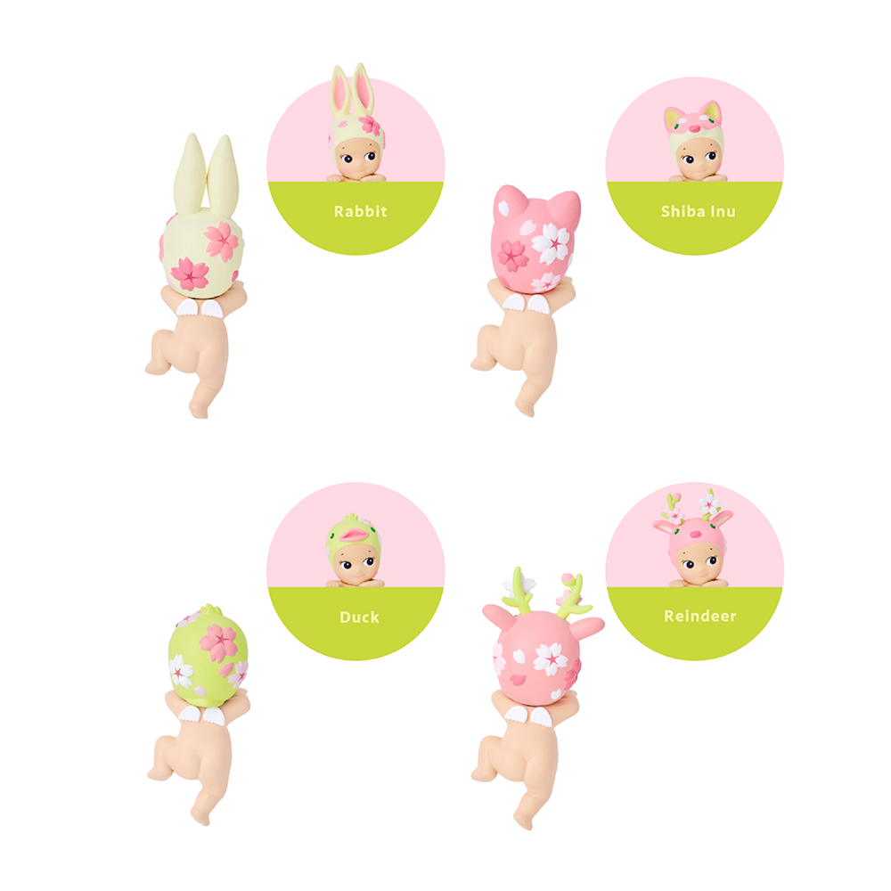 Sonny Angel Cherry Blossom Hippers Series
