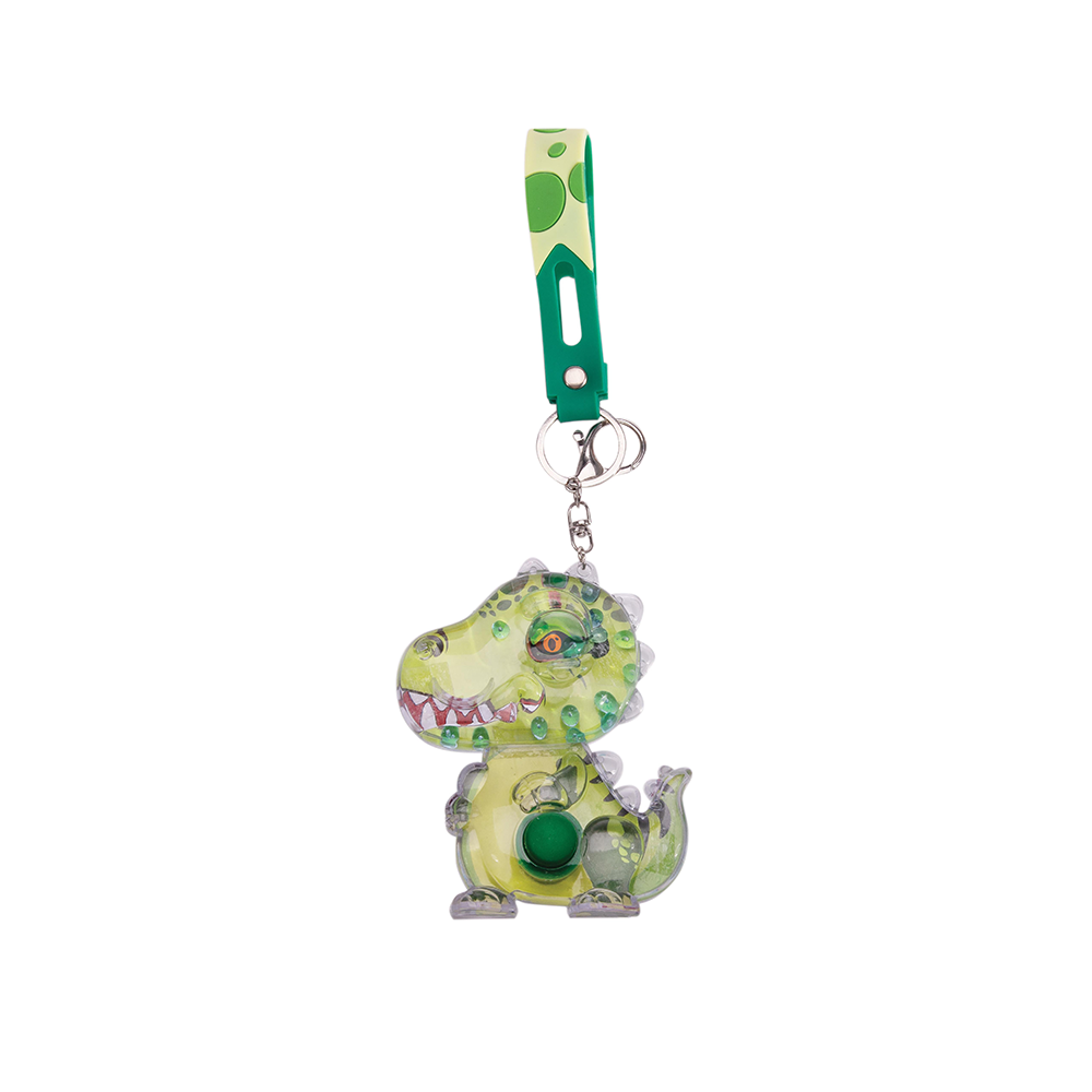 Water Filled Game Keychain T-Rex Assorted