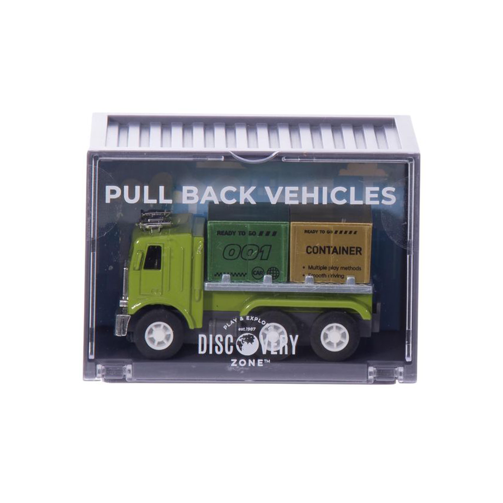 Diecast Pull Back Truck Assorted