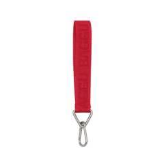 Baggu Logo Keychain Red