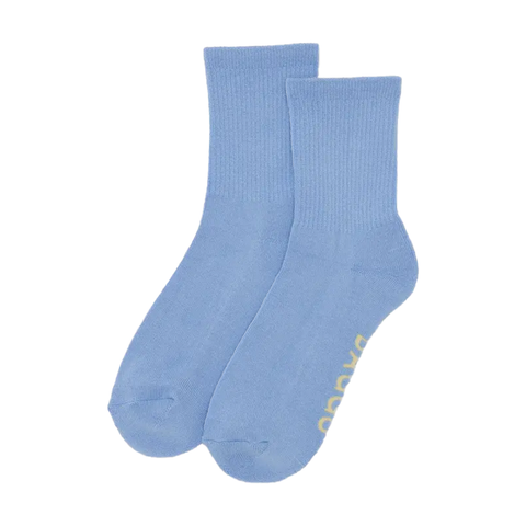 Baggu Ribbed Socks French Blue