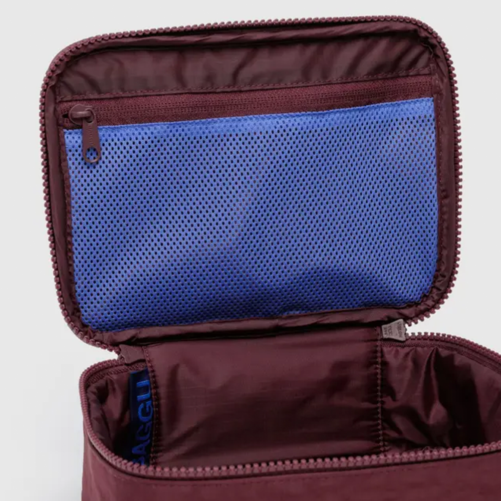 Baggu Small Cosmetic Case Mahogany