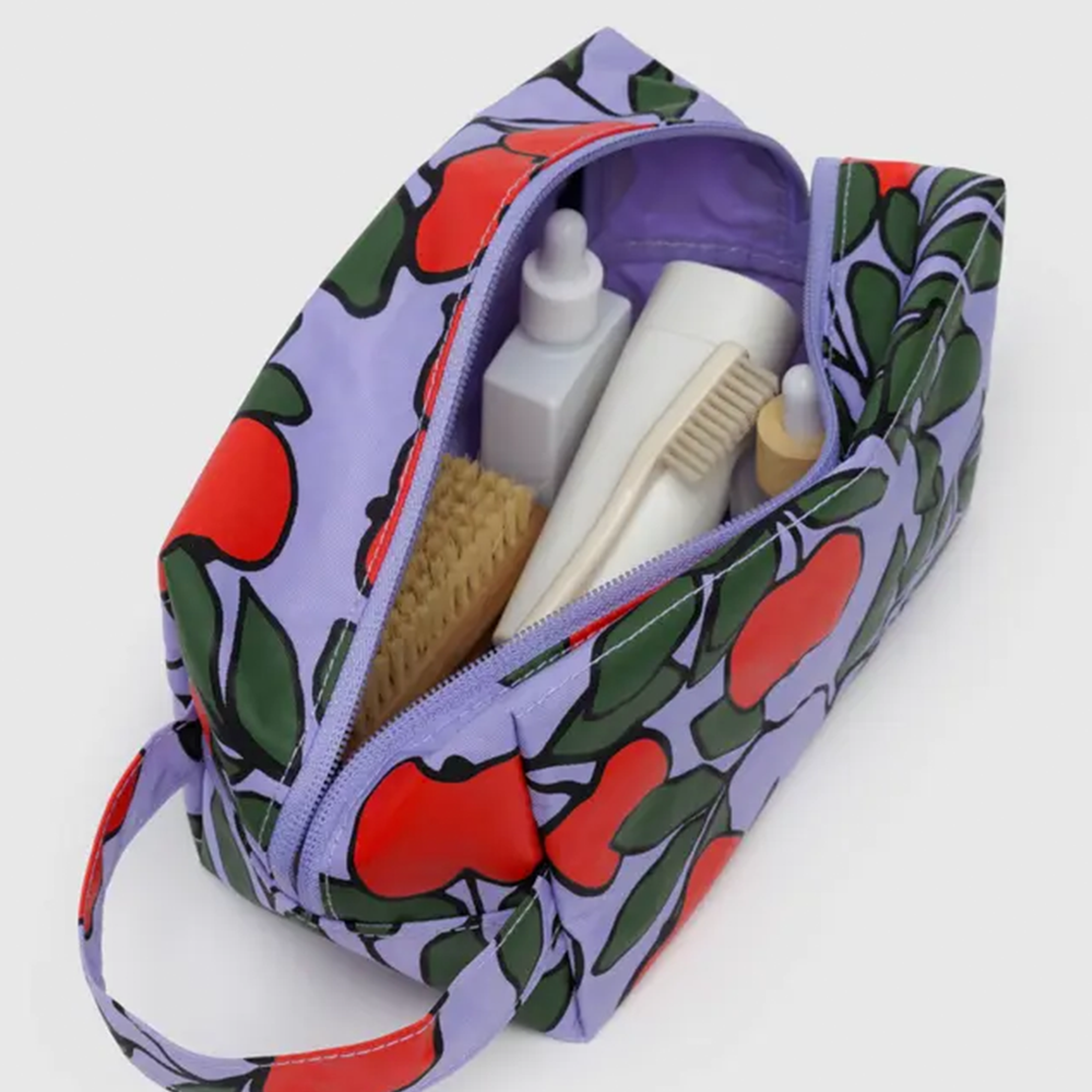 Baggu Dopp Kit Travel Bag Apple Tree