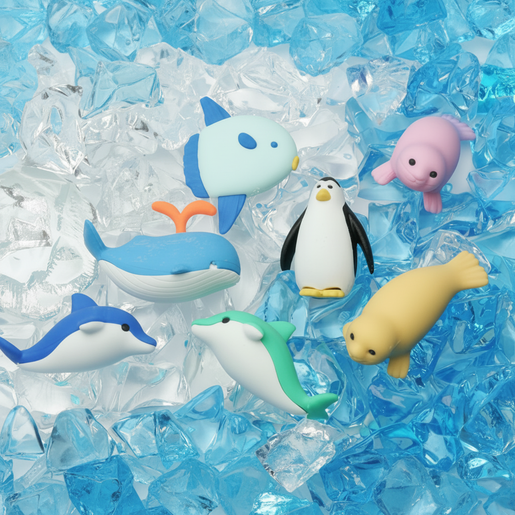 Iwako Eraser Marine Animal Assorted