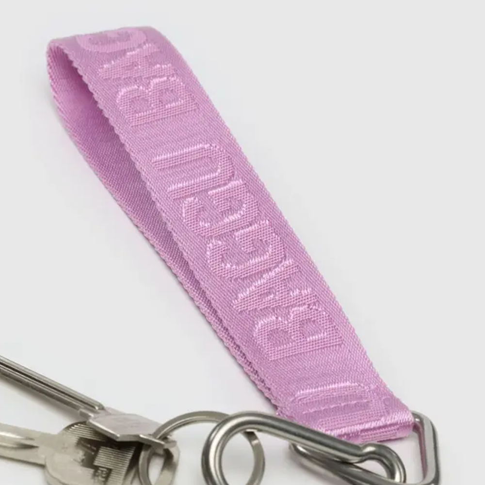 Baggu Logo Keychain Peony