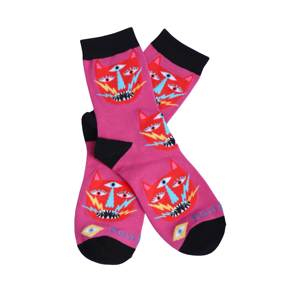 Studio Soph Socks Pussy Power