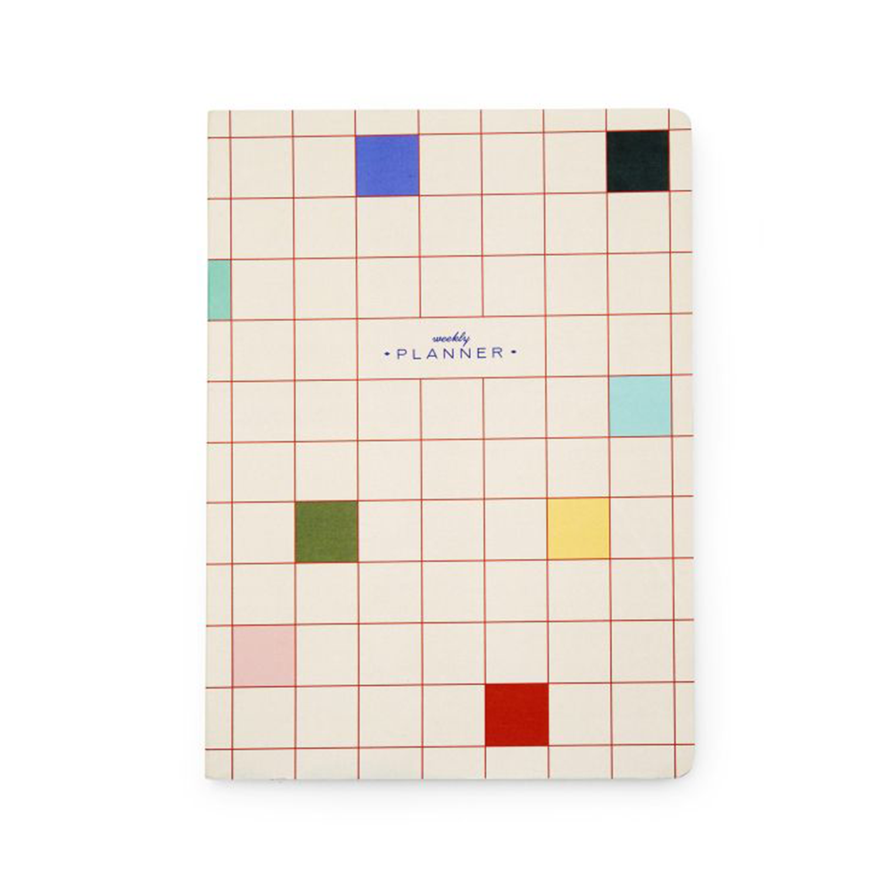 Kikkerland Inkerie Undated Weekly Planner