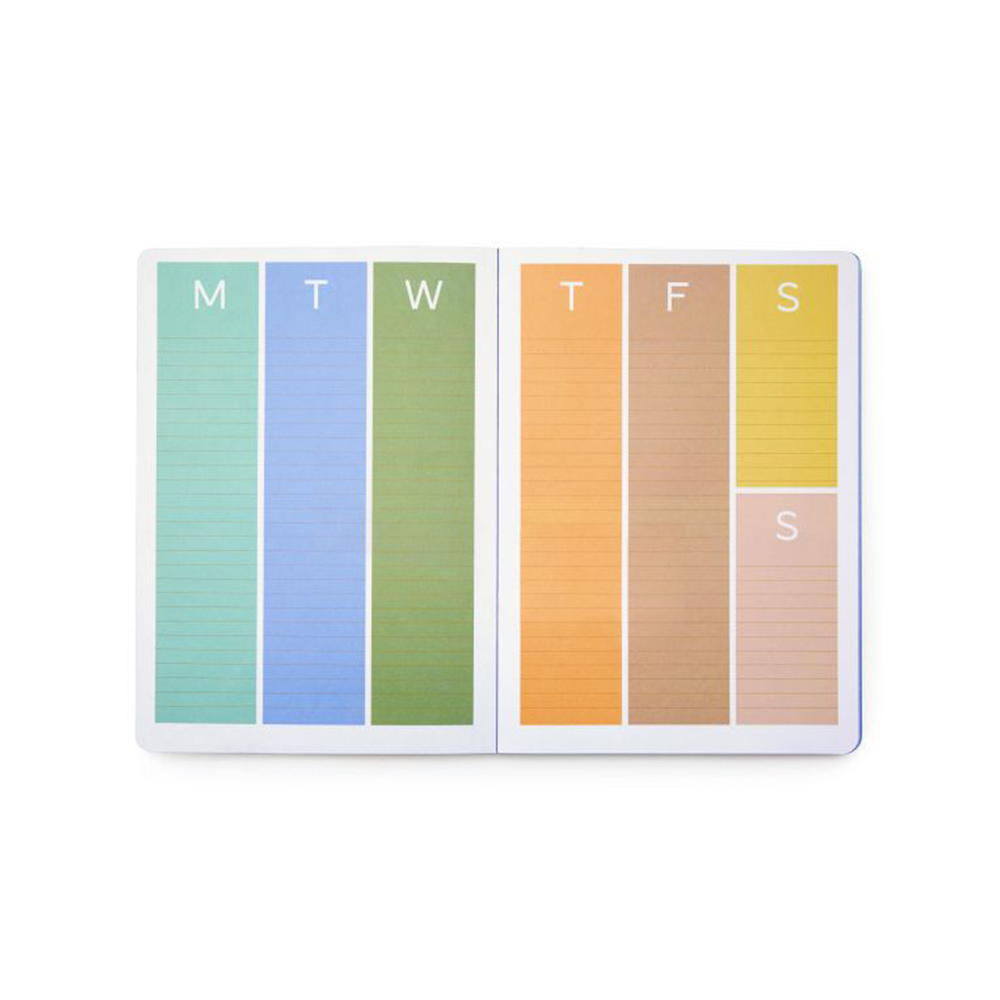 Kikkerland Inkerie Undated Weekly Planner