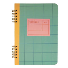 Kikkerland Inkerie Spiral Bound A5 Notebook Assorted