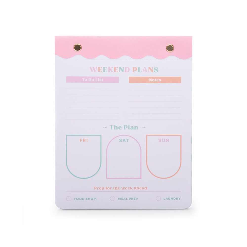 Happy Mondays Weekend Magnetic Planner assorted