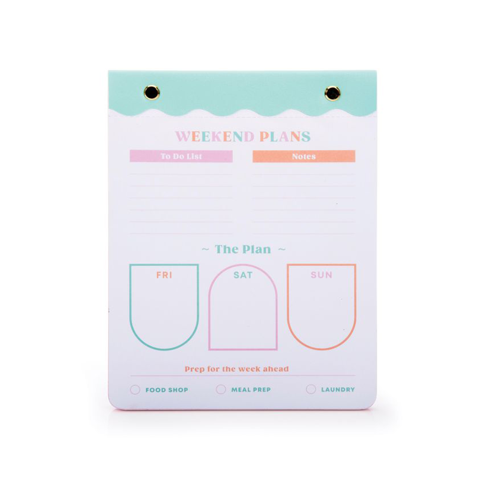 Happy Mondays Weekend Magnetic Planner assorted