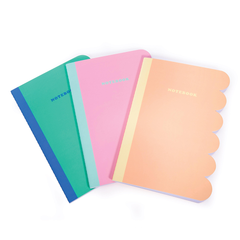 Happy Mondays A5 Stitched Notebooks Set of 3