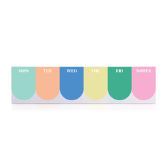 Happy Mondays Weekly Notes Desk Notepad
