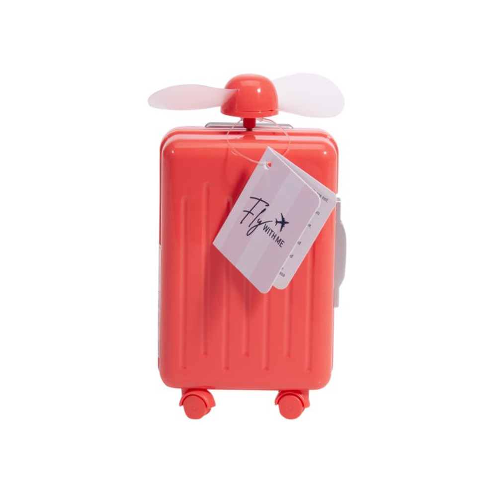 isGift Suitcase Fan Assorted