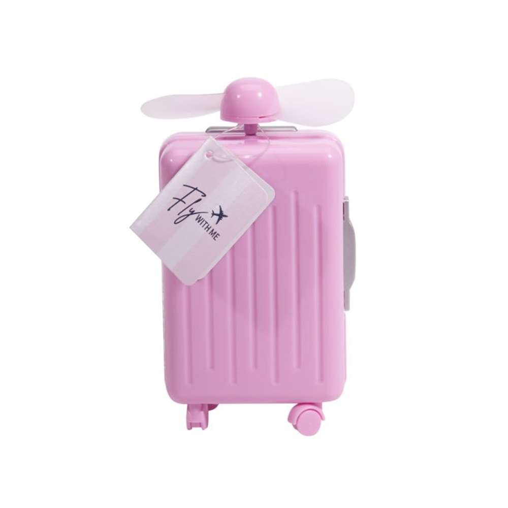 isGift Suitcase Fan Assorted