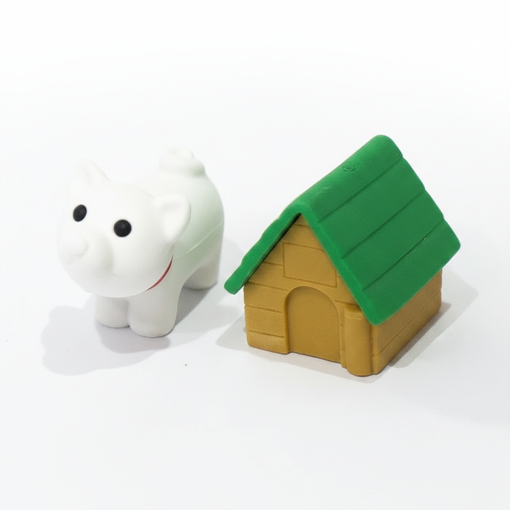 Iwako Eraser Puppy Assorted