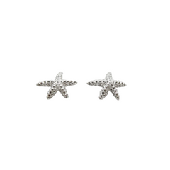 Iko Iko Studs Little Starfish Silver