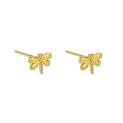 Iko Iko Studs Dragonfly Gold