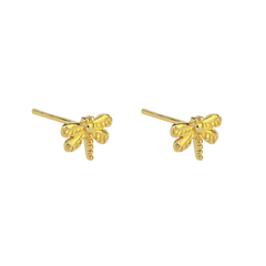 Iko Iko Studs Dragonfly Gold