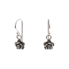 Iko Iko Earrings Rose Silver