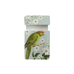 100% NZ Pocket Mirror Birds & Botanics Kakariki