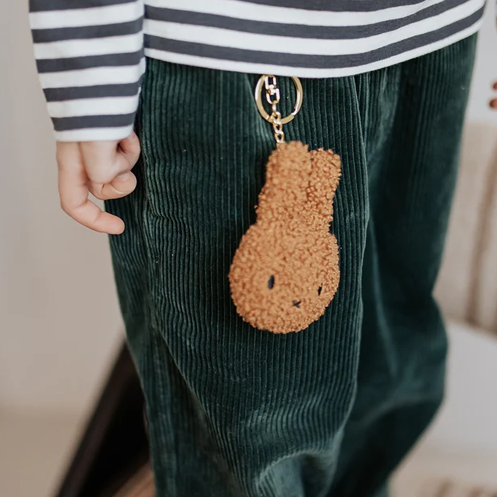 Bon Ton Toys x Miffy Keychain Teddy Cinnamon