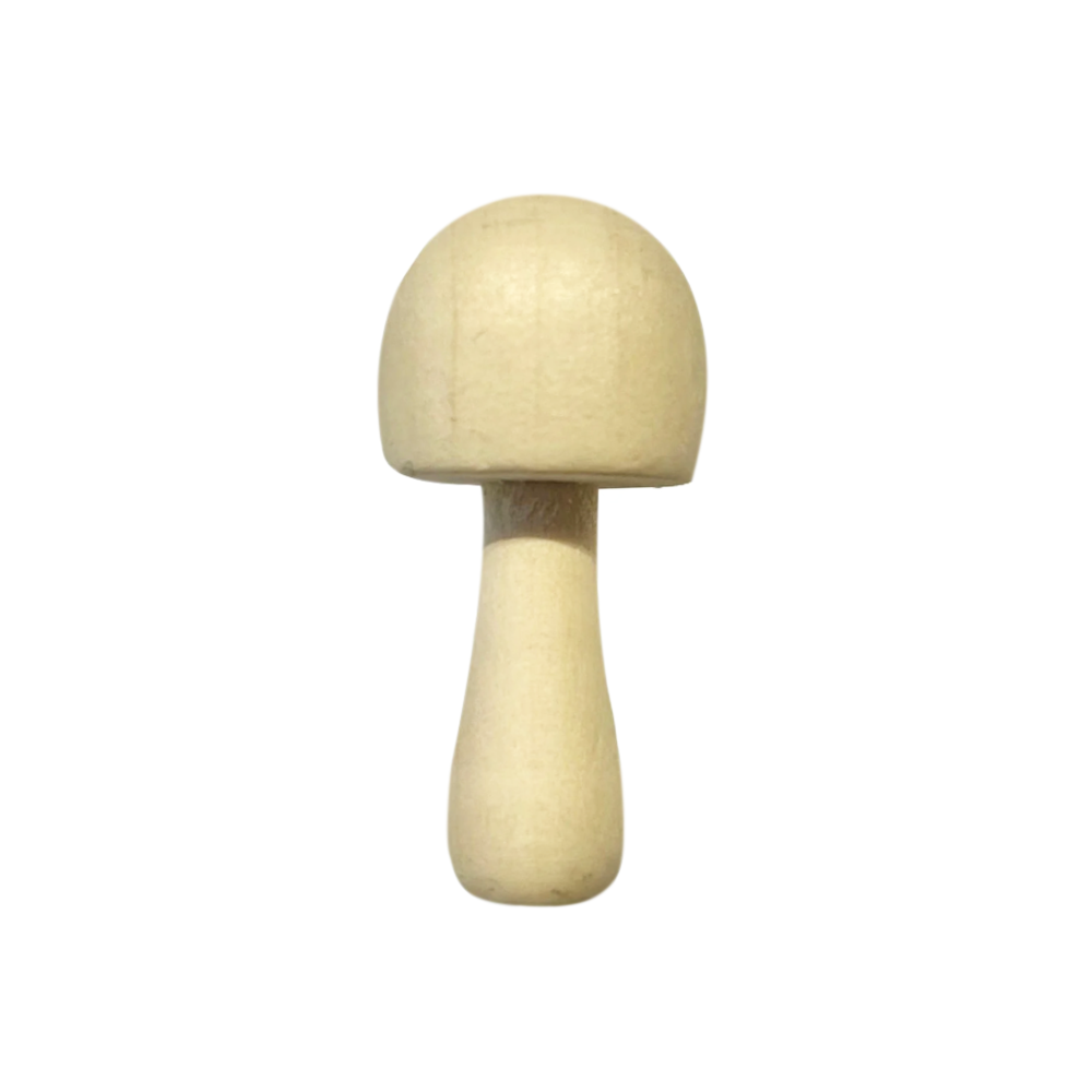Mini Wooden Mushroom Large