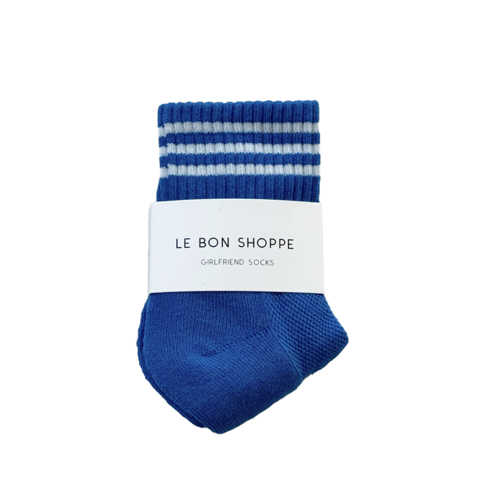 Le Bon Shoppe Girlfriend Socks Royal Blue