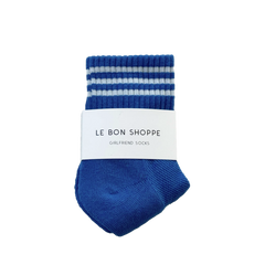 Le Bon Shoppe Girlfriend Socks Royal Blue
