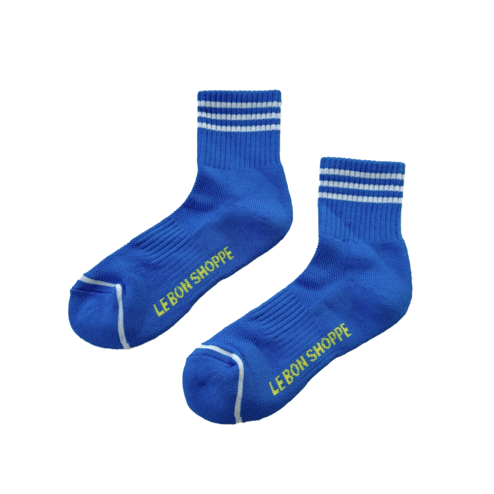 Le Bon Shoppe Girlfriend Socks Royal Blue