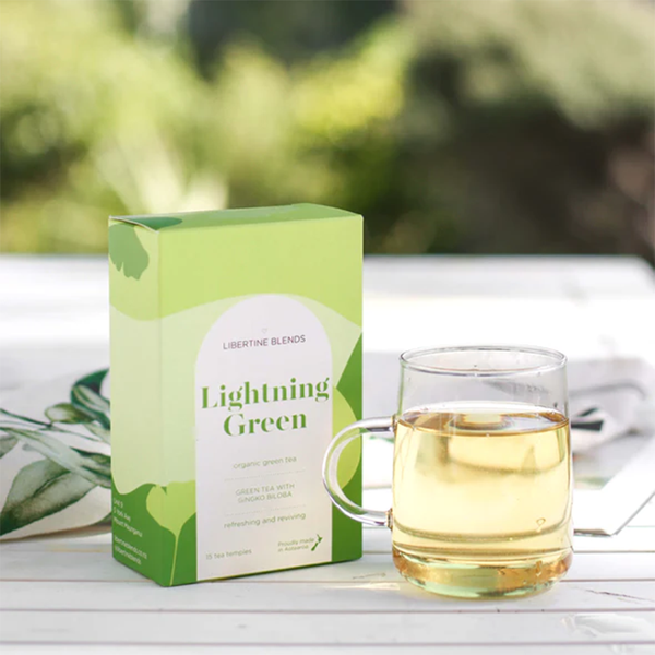 Libertine Blends Loose Leaf Tea 40g Lightning Green