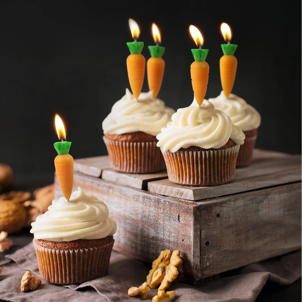 Fred Garden Party Birthday Candles Pack of 6