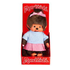 Monchhichi 20cm Pink Skirt Girl