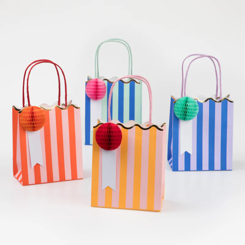 Meri Meri Gift Bag Striped Assorted