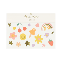 Meri Meri Tattoos Happy Face