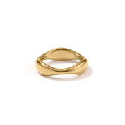 Ever Point Break Ring Gold