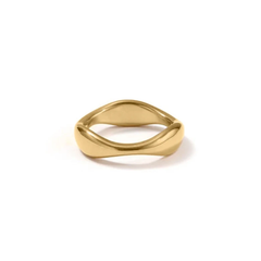 Ever Point Break Ring Gold