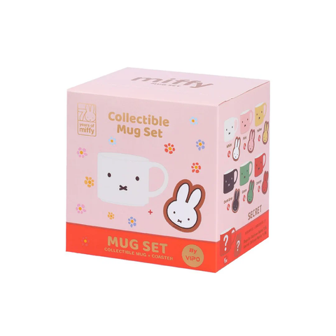 Miffy Ceramic Mug & Cork Coaster Set Blind Box