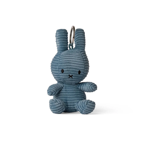 Bon Ton Toys x Miffy Keychain Corduroy Doll Aviator Blue