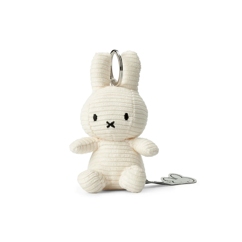Bon Ton Toys x Miffy Keychain Corduroy Doll Off White