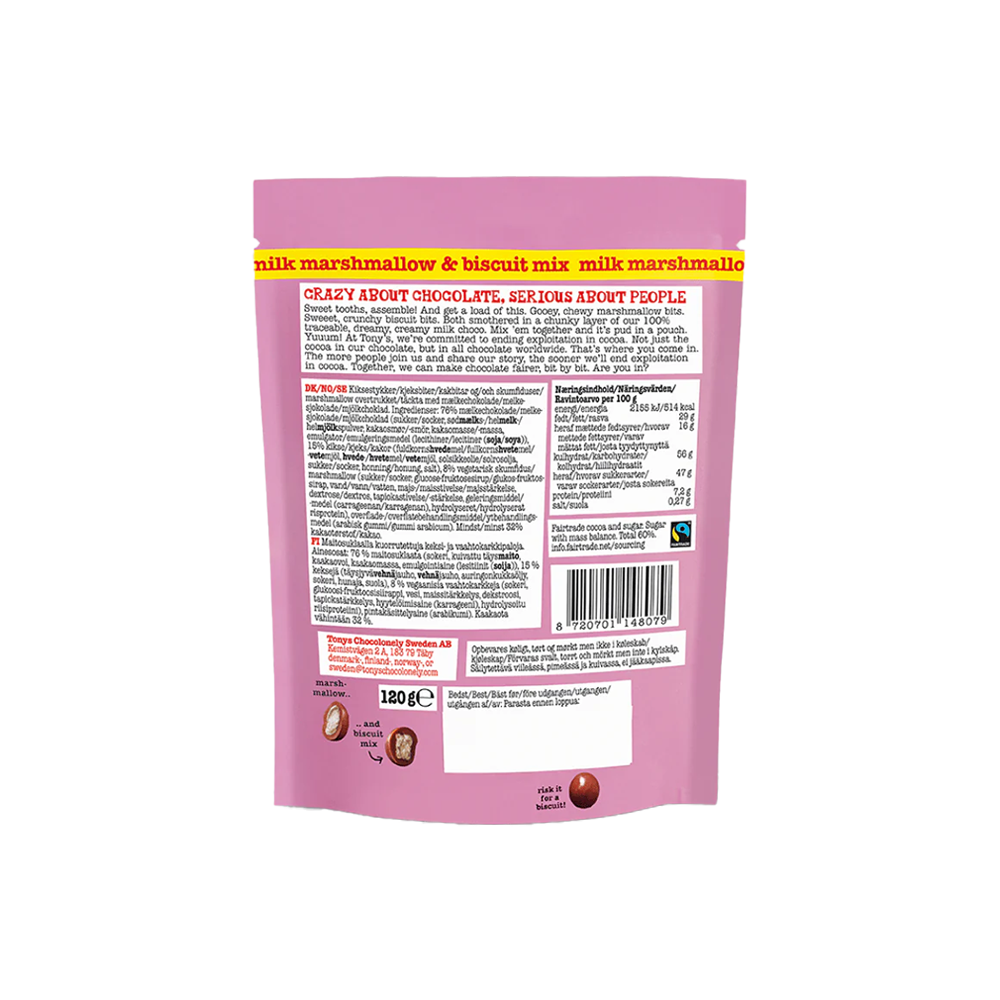 Tony's Chocolonely Milk Chocolate S'mores Mix Lil’ Bits