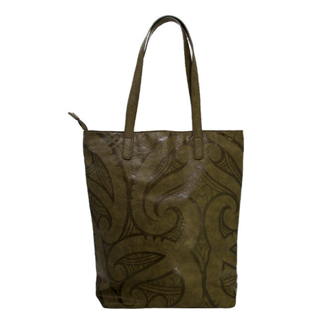 Moana Road x Miriama Grace-Smith Fendalton Bag Olive