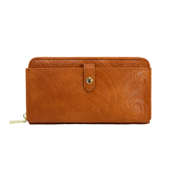 Moana Road x Miriama Grace-Smith Wallet Fitzroy Tan